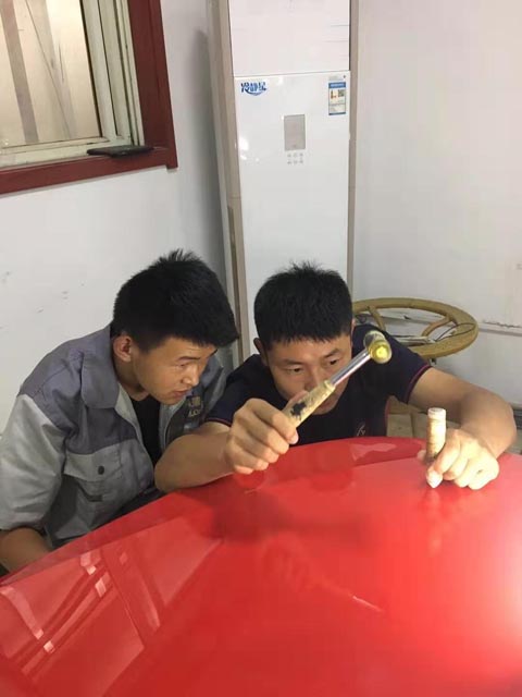 學(xué)習(xí)免噴漆凹陷無痕修復(fù)